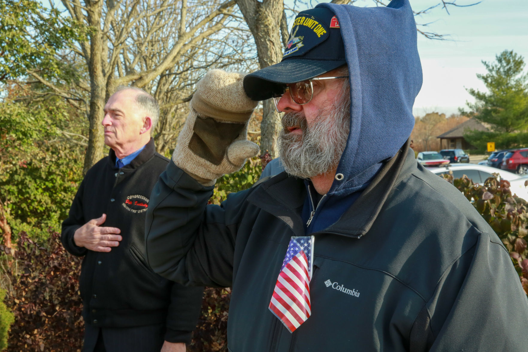 Veterans Service Memorial in Foundation Meadows Park